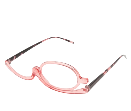 Magnifying Eye Makeup Glasses with Flip Lens